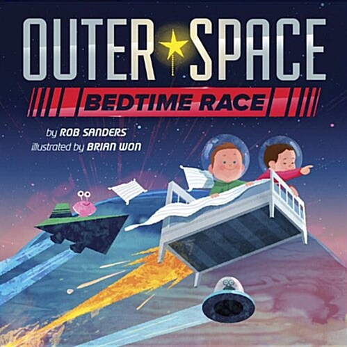 Outer Space Bedtime Race (Library Binding)