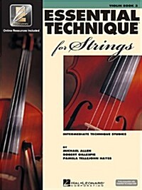 Essential Technique for Strings with Eei: Violin (Book/Media Online) (Paperback)