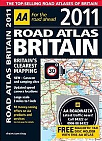AA Road Atlas Britain [With Magnetic Tax Disc Holder] (Spiral, 25, 2011)