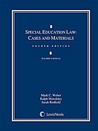 Special Education Law: Cases and Materials (Hardcover)