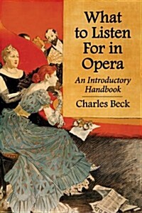 What to Listen for in Opera: An Introductory Handbook (Paperback)