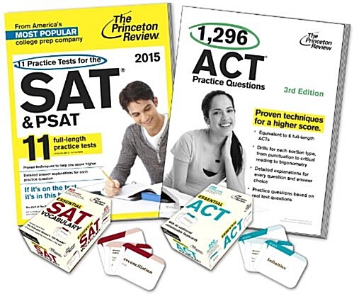 Complete Practice Bundle for the SAT and ACT, 2015 Edition 4C (Paperback)