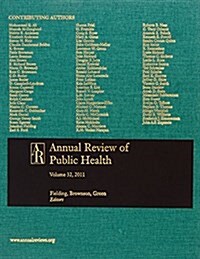 Annual Review of Public Health (Hardcover)