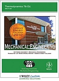Thermodynamics: Kettering University: Mechanical Engineering (Loose Leaf, 7)