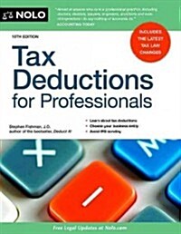 Tax Deductions for Professionals (Paperback, 10)