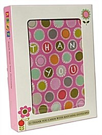 Colorful Dots Thank You Cards [With 12 Envelopes] (Other)