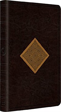 Thinline Bible-ESV-Diamond Weave Design (Imitation Leather)