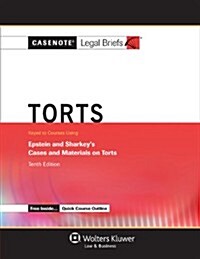 Torts, Keyed to Epstein and Sharkey (Paperback, 10)