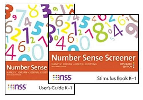 Number Sense Screener(tm) (Nss(tm)) Quick Script, K-1, Research Edition (Paperback, Research)