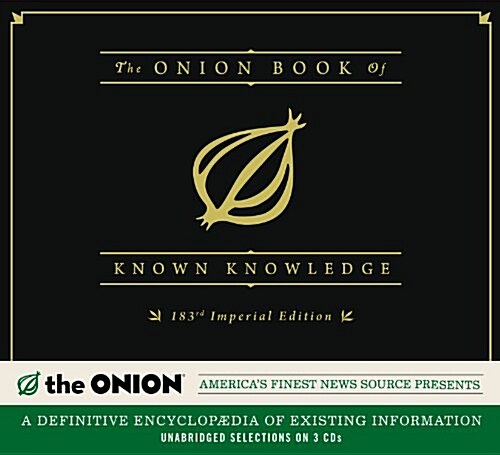The Onion Book of Known Knowledge (Pre-Recorded Audio Player)