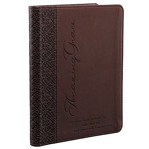 Brown Amazing Grace Luxleather Journal (Leather)