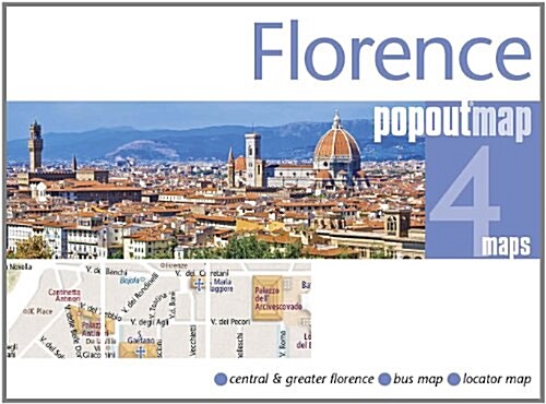 Florence Popout Map (Folded, New)