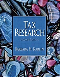 [중고] Tax Research (Paperback, CD-ROM, 2nd)