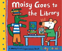 Maisy goes to the library 표지이미지