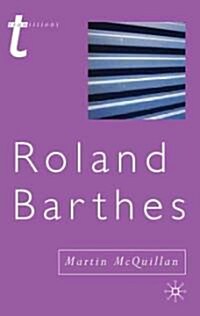 Roland Barthes (Paperback)