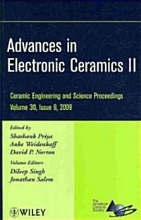 Advances in Electronic Ceramics II, Volume 30, Issue 9 (Hardcover)