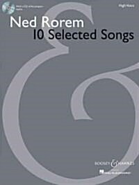 10 Selected Songs: High Voice with a CD of Piano Accompaniment (Hardcover)