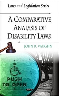 Comparative Analysis of Disability Laws (Hardcover, UK)