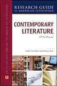 Contemporary Literature, 1970 to Present (Hardcover)