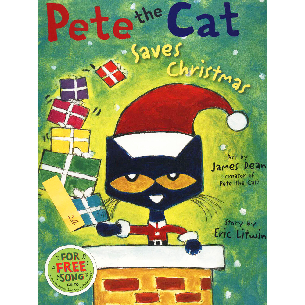 Pete the Cat Saves Christmas (Paperback)