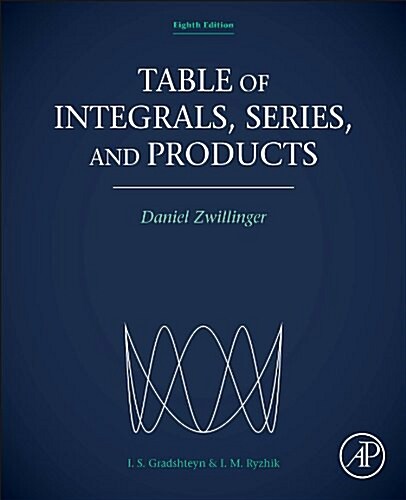 Table of Integrals, Series, and Products (Hardcover)
