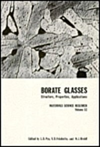 Borate Glasses (Hardcover)