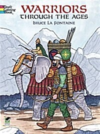 Warriors Through the Ages Coloring Book (Paperback)