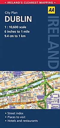 AA City Plan Dublin (Folded)