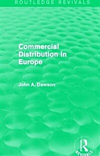 Commercial Distribution in Europe (Routledge Revivals) (Hardcover)