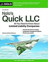 Nolos Quick LLC: All You Need to Know about Limited Liability Companies (Quick & Legal) (Paperback, 8)