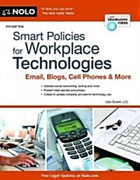 Smart Policies for Workplace Technologies: Email, Blogs, Cell Phones & More (Paperback, 4)