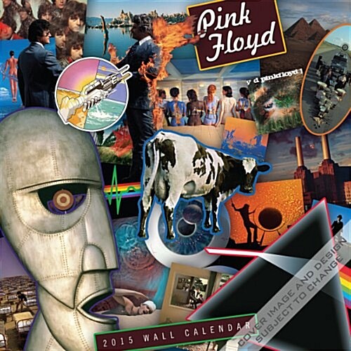 Pink Floyd 2015 Calendar (Paperback, Wall)