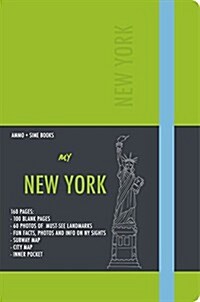 New York Visual Notebook: Crisp Apple Green (Hardcover)