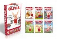 Olivia's Sensational Stories: Olivia Helps Mother Nature/Olivia Goes to the Library/Olivia P;ays Soccer/Olivia Measures Up/Olivia Builds a House/Oli (Boxed Set)
