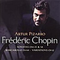 [수입] Artur Pizarro - 쇼팽 : 피아노 소나타 2번 장송, 3번, 화려한 변주곡 & 뱃노래 (Chopin : Piano Sonata No.2 Op.35, No.3 Op.58, Variations Brillantes Op.12 & Barcarolle O