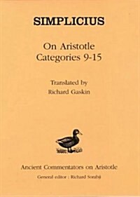 On Aristotle On Categories 9-15 (Hardcover)