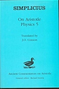 On Aristotle Physics 5 (Hardcover)