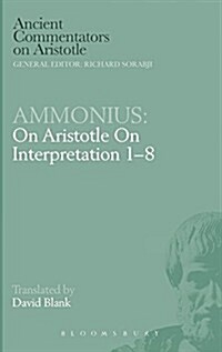 On Aristotle On Interpretation, 1-8 (Hardcover)
