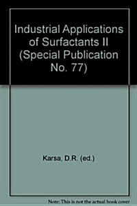 Industrial Applications of Surfactants II (Paperback)