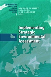 Implementing Strategic Environmental Assessment (Paperback)