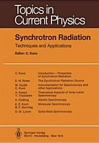 Synchrotron Radiation: Techniques and Applications (Paperback, Softcover Repri)