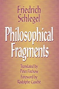 Philosophical Fragments (Paperback, Minnesota Archi)