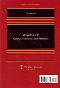 Sports Law (Unbound)