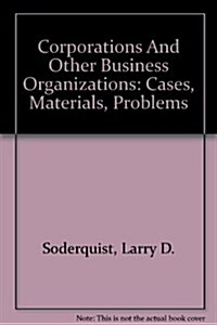 Corporations And Other Business Organizations (Hardcover, 6th)