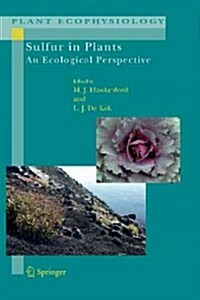 Sulfur in Plants: An Ecological Perspective (Paperback)