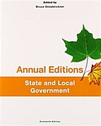 Annual Editions: State and Local Government (Paperback, 16)