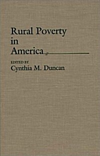 Rural Poverty in America (Hardcover)