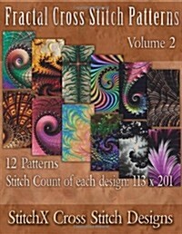 Fractal Cross Stitch Patterns (Paperback)