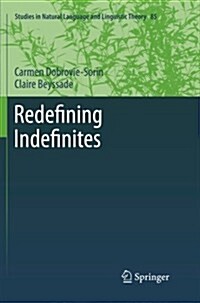 Redefining Indefinites (Paperback)