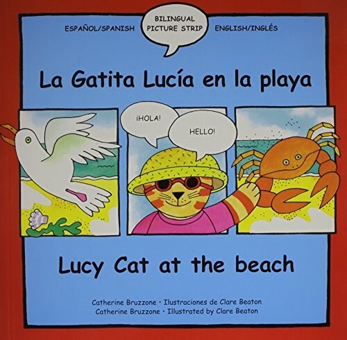 Lucy the Cat at the Beach/La Gatita Lucia En La Playa (Paperback)